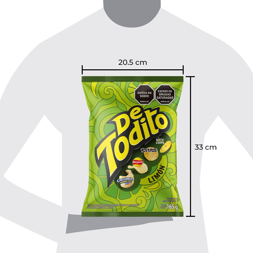 Pasabocas DETODITO limón (165  gr) img #2