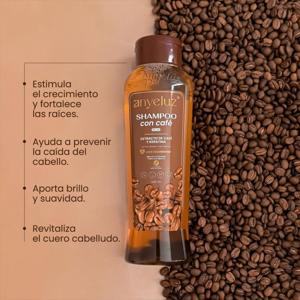 Shampoo Con Café Anyeluz img #2