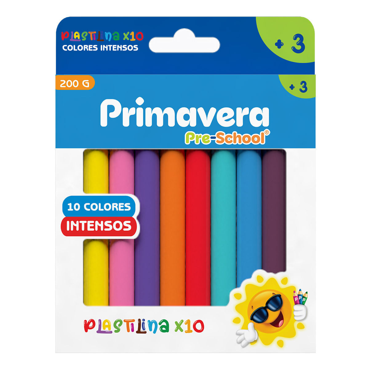 Plastilina   Colores Intensos X10 img #1