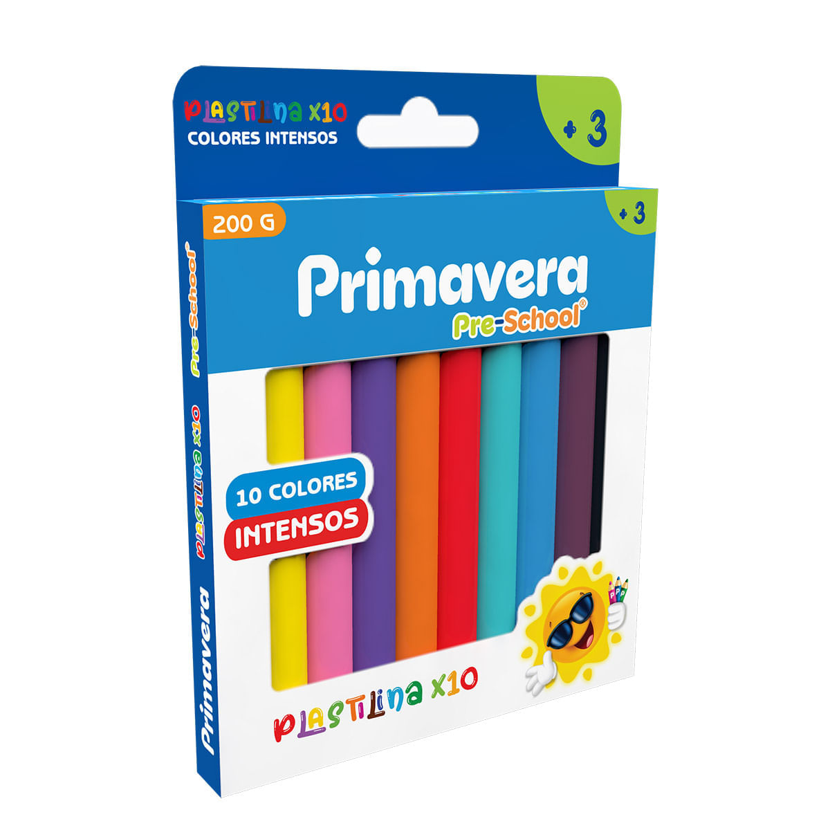 Plastilina   Colores Intensos X10 img #3