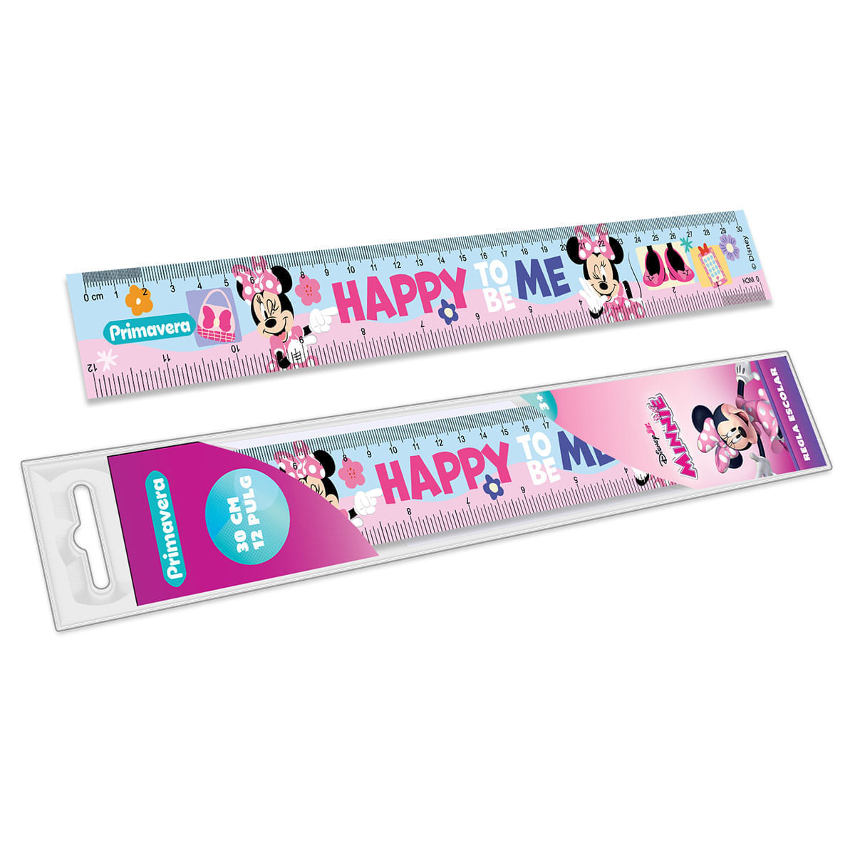Regla  Minnie Mouse Happy To Be Me img #1