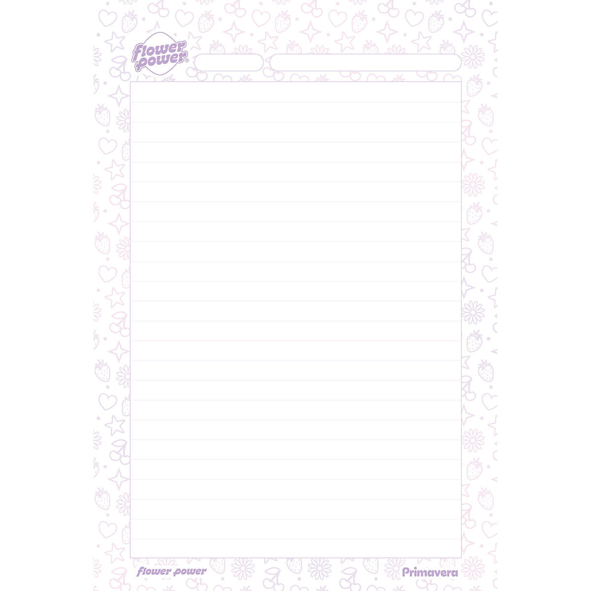 Cuaderno Vertical  Flower Power Amanecer img #2
