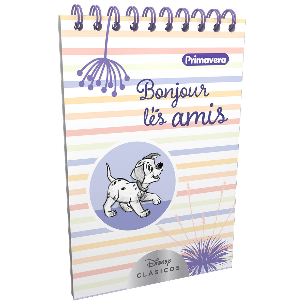 Cuaderno Vertical  101 Dálmatas Bonjour Les Amis img #1