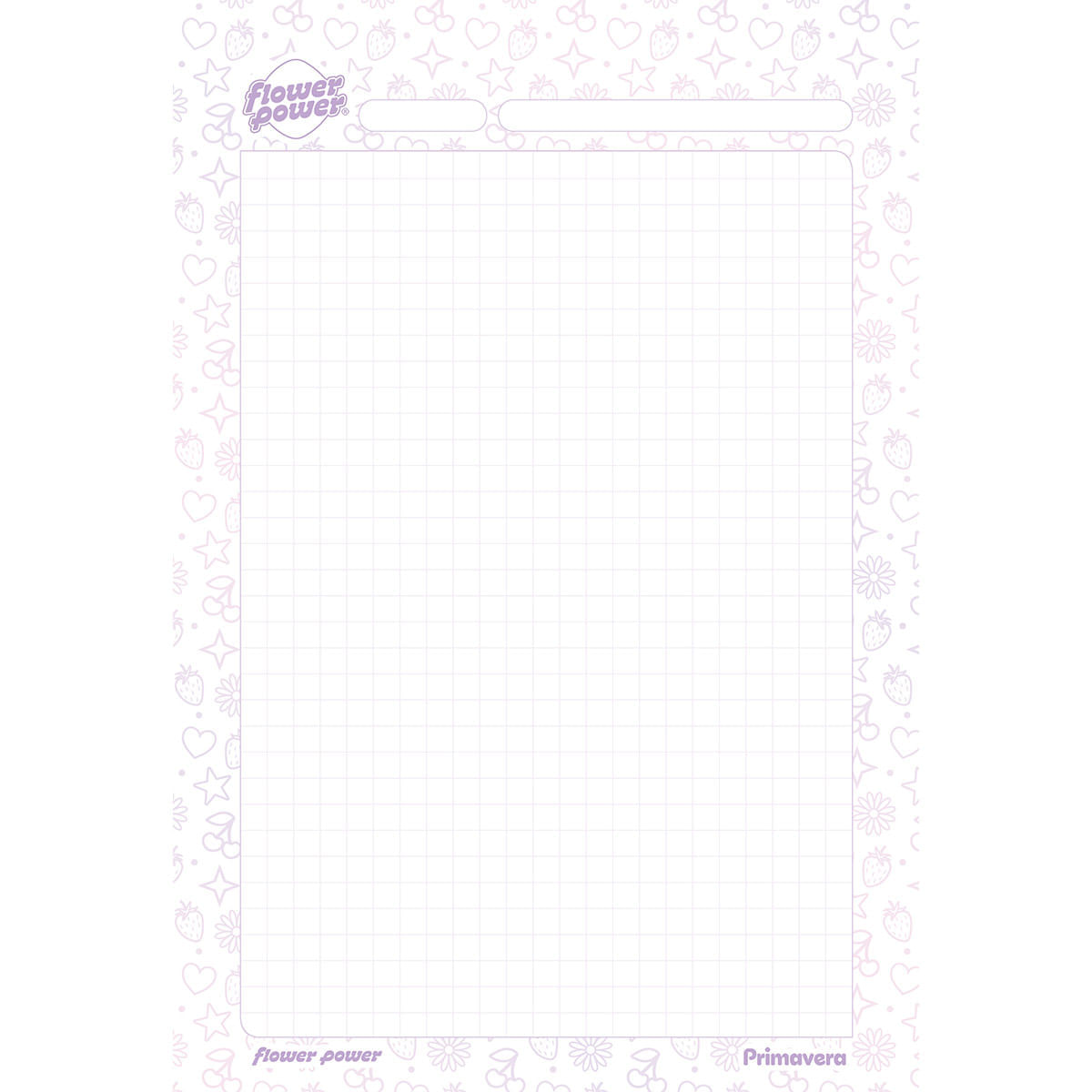 Cuaderno Vertical  Flower Power Cosmic Energy img #2