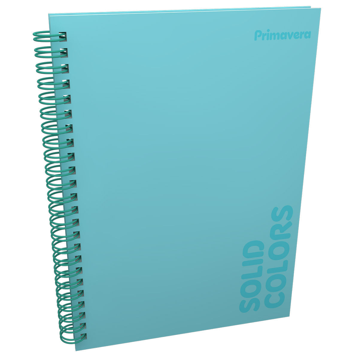 Cuaderno Argollado Pasta Dura  Solid Colors Mujer Grande Agua Marina img #1