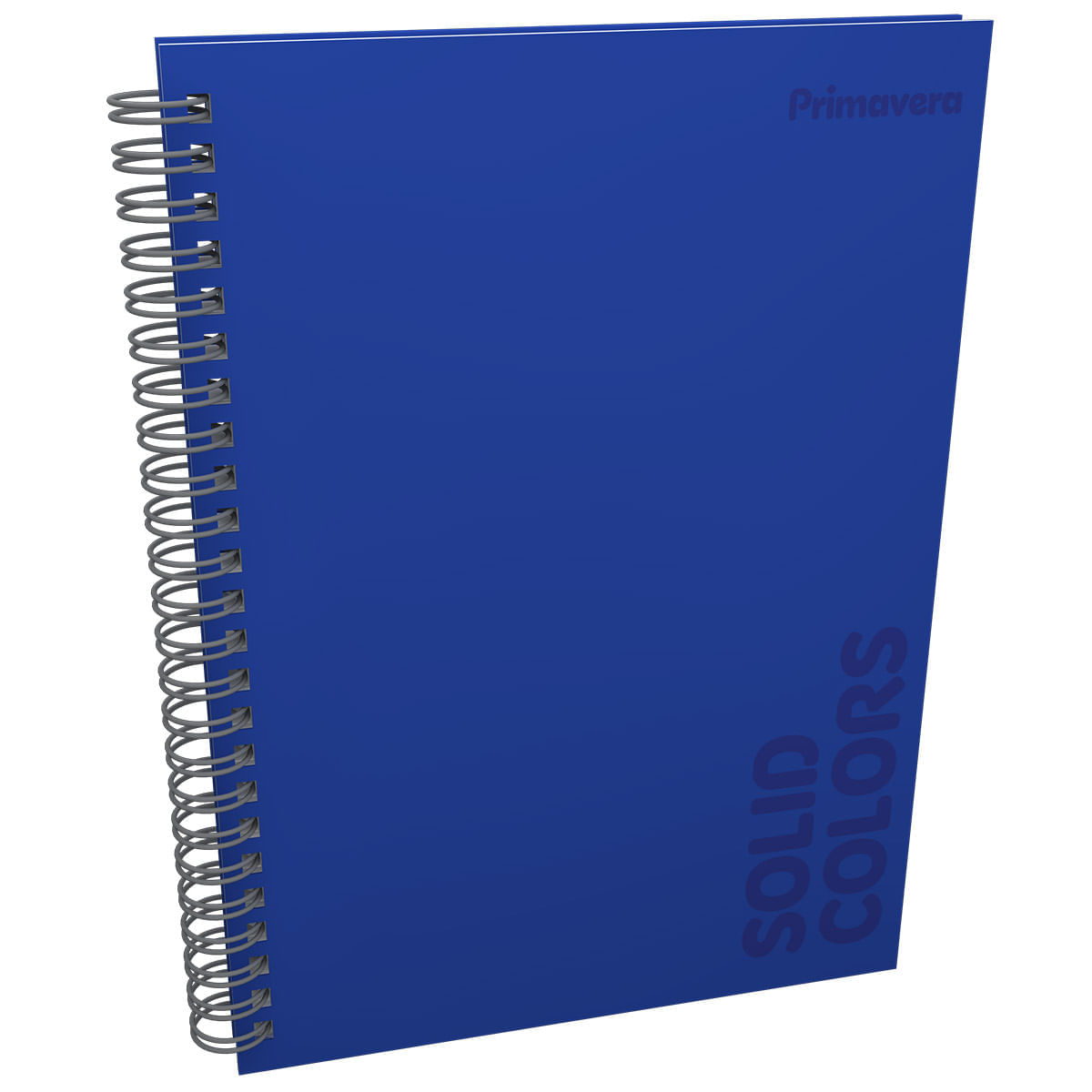 Cuaderno Argollado Pasta Dura  Solid Colors Hombre Grande Azul img #1