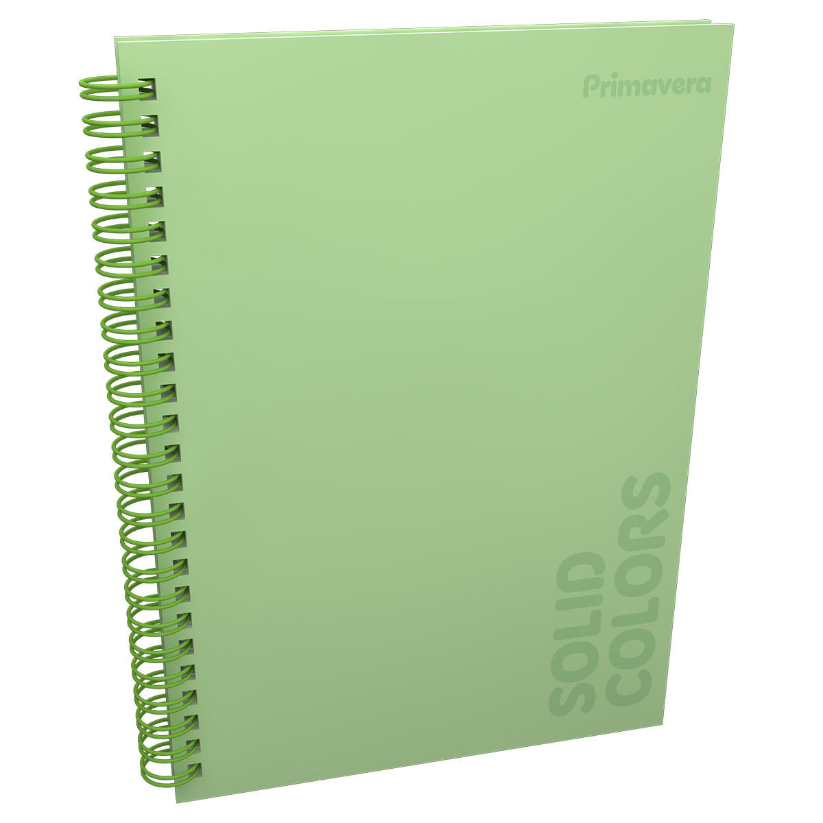 Cuaderno Argollado Pasta Dura  Solid Colors Mujer Grande Verde img #1