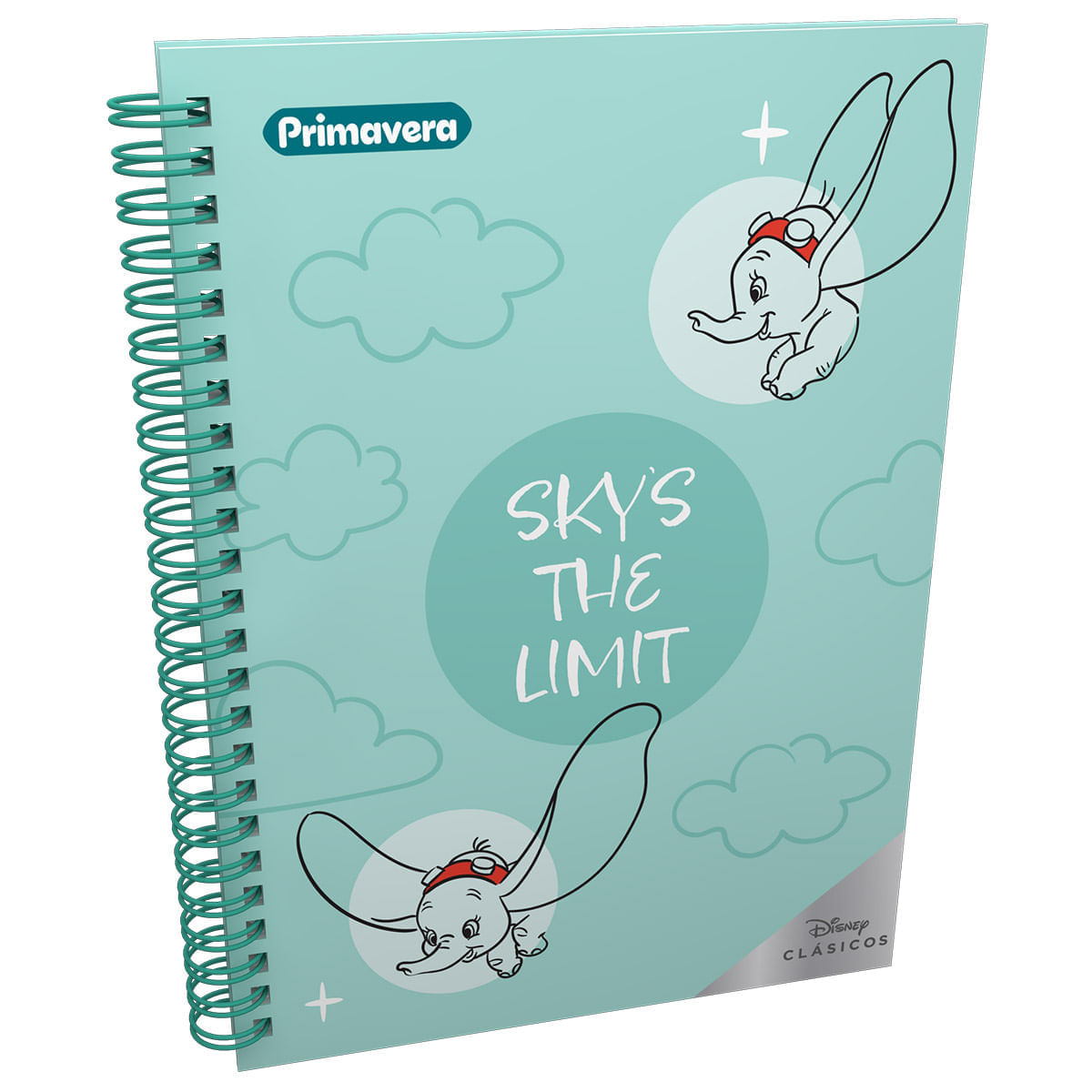Cuaderno Argollado Pasta Dura  Dumbo Grande Sky's The Limit img #1