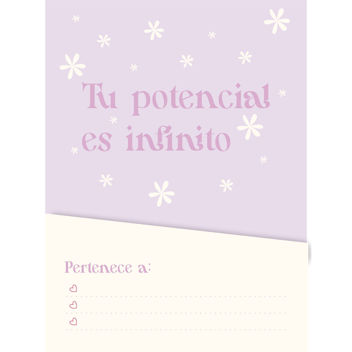 Cuaderno Argollado Pasta Dura  Flower Power Grande Libre Como El Viento img #4