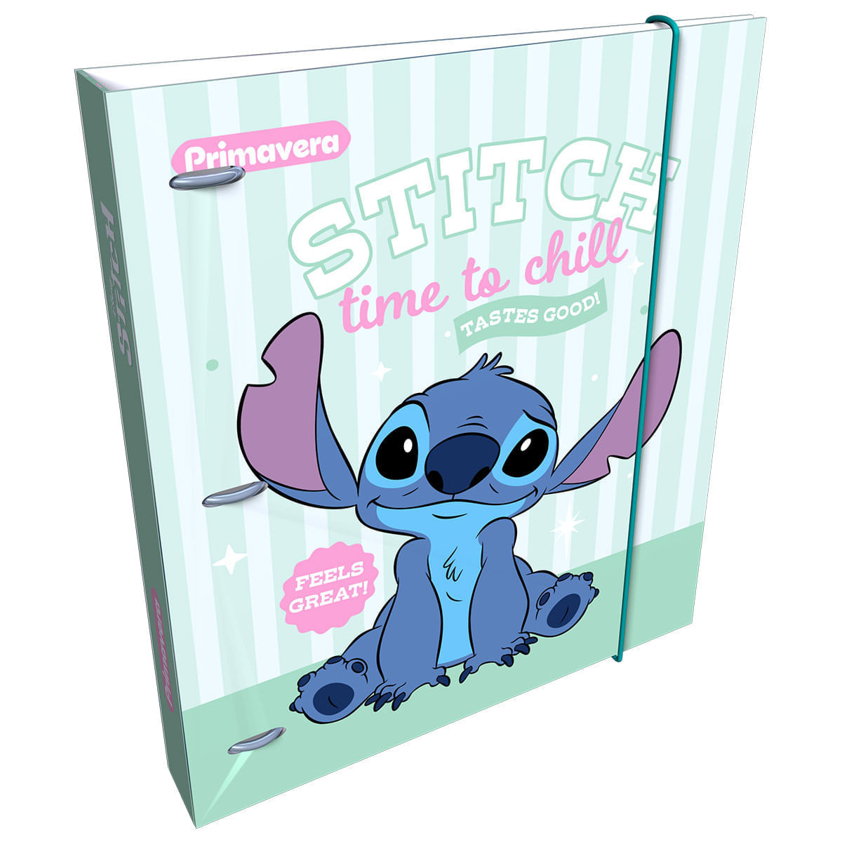 Pasta Argolla  Stitch Time To Chill img #1