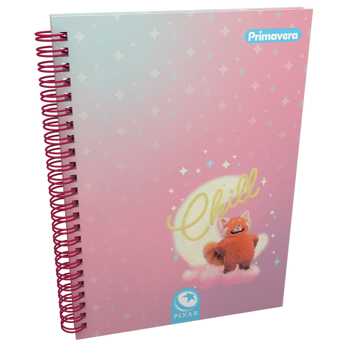 Cuaderno Argollado Pasta Dura  Red Fluffy Grande Red Chill img #1