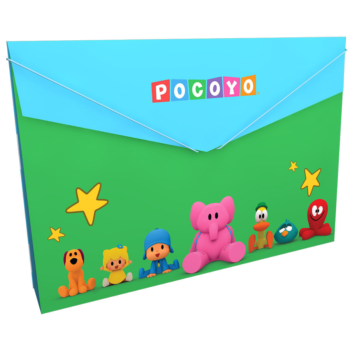 Carpeta Plástica Fuelle  Pocoyó y Sus amigos img #1