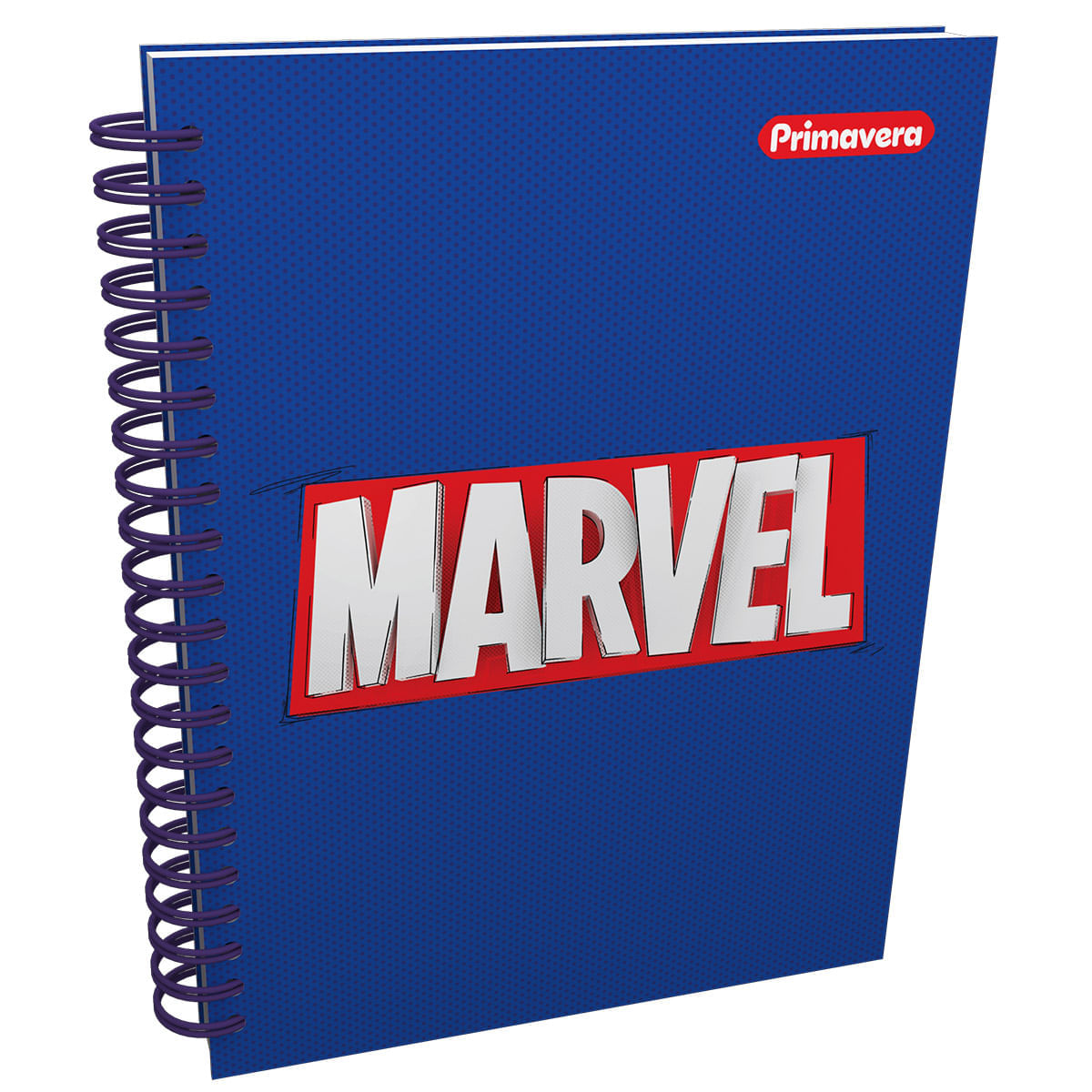 Cuaderno Argollado Grande Multimaterias Marvel Logos Cómic 3D img #1