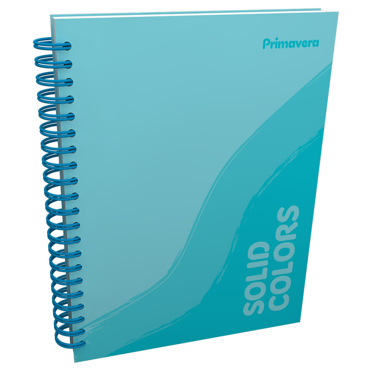 Cuaderno Argollado Grande Multimaterias Solid Colors Mujer Azul Cielo img #1