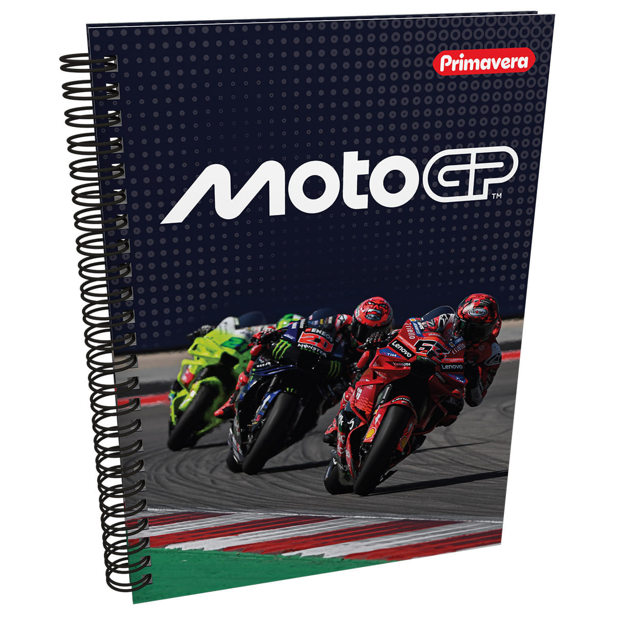 Cuaderno Argollado Pasta Dura  Moto GP Grande Speed img #1