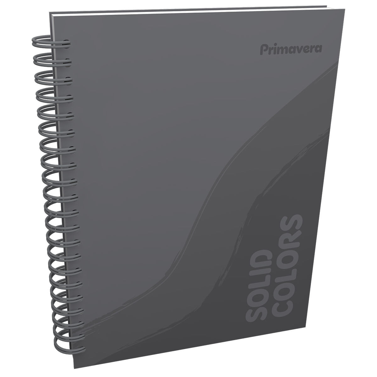 Cuaderno Argollado Multimaterias  Solid Colors Hombre Gris img #1
