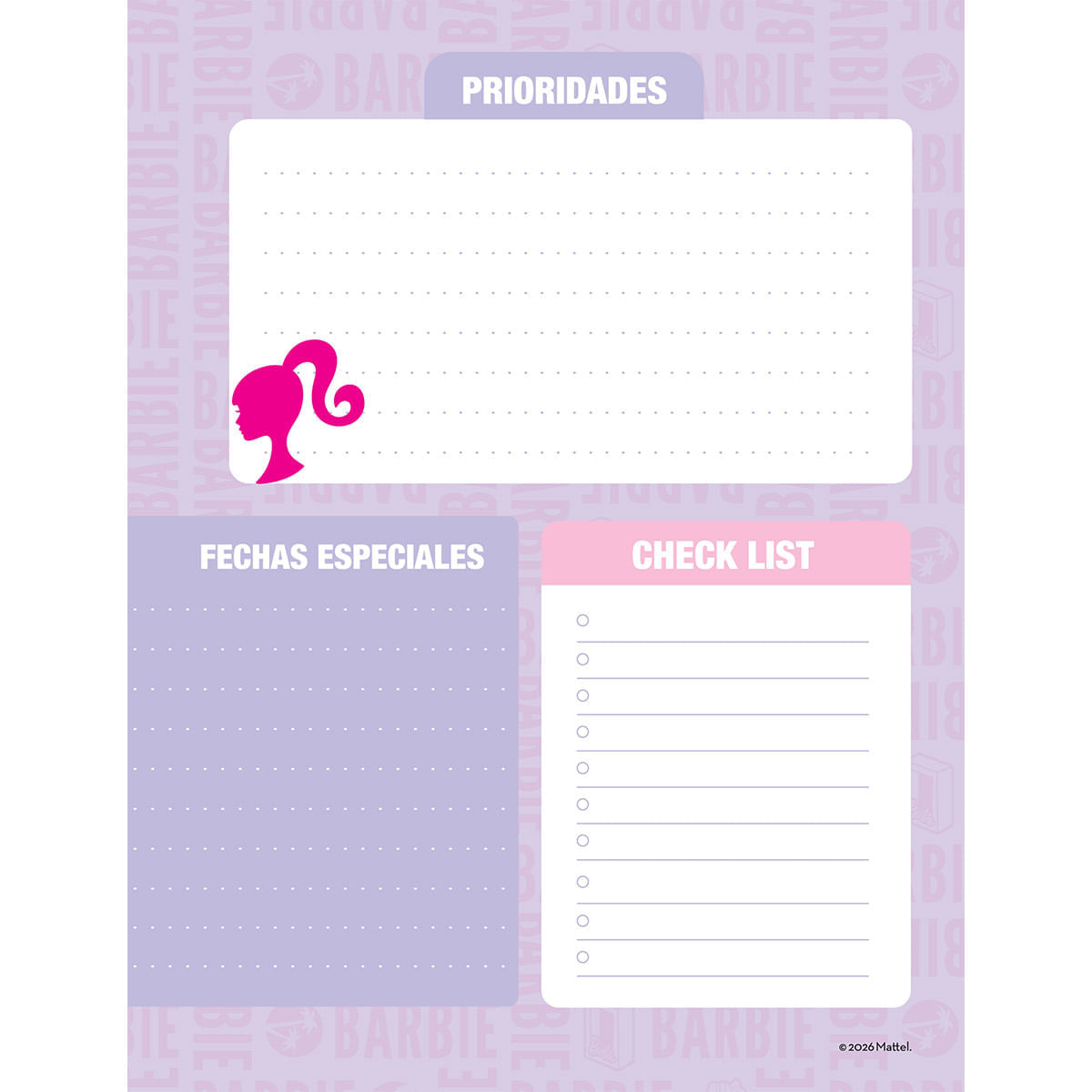 Cuaderno Argollado  Barbie Dream img #9