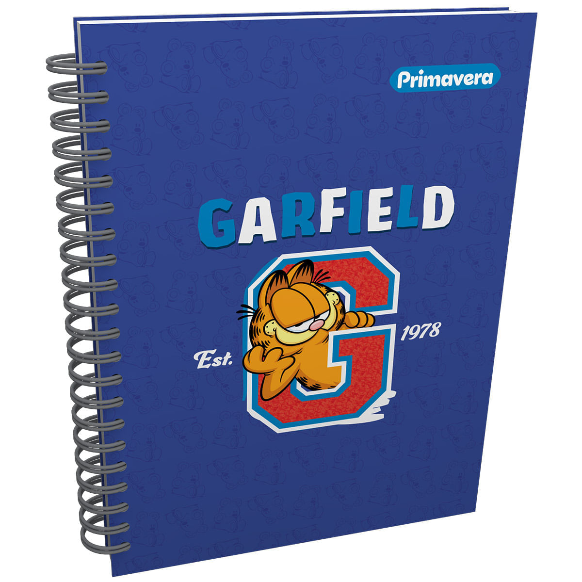 Cuaderno Argollado  Garfield Multimaterias Mujer Est. G 1978 img #1