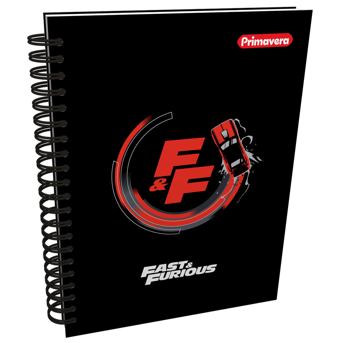 Cuaderno Argollado Grande Multimaterias Fast & Furious Drifting img #1