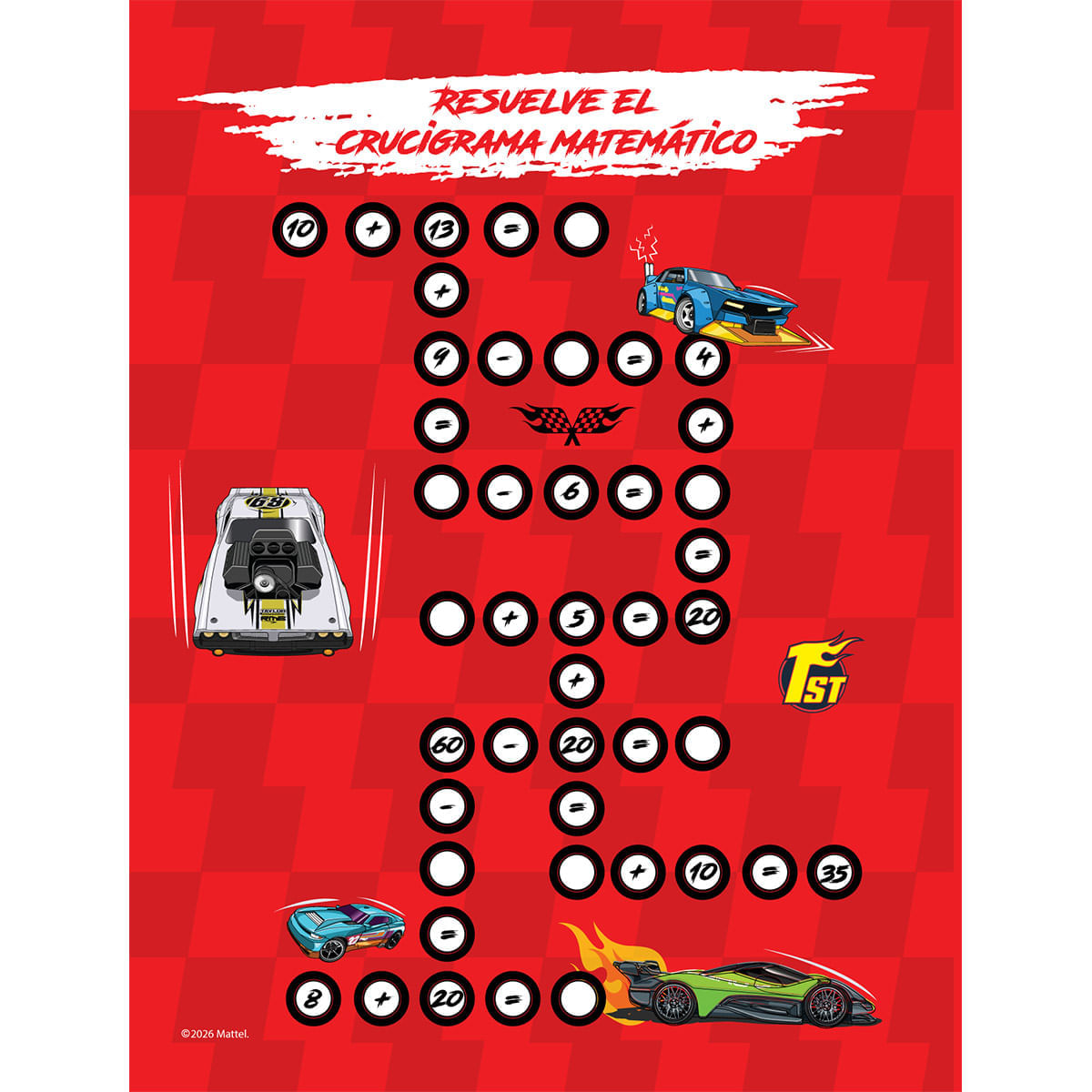 Cuaderno Cosido Hot Wheels Carros y Pistas img #6