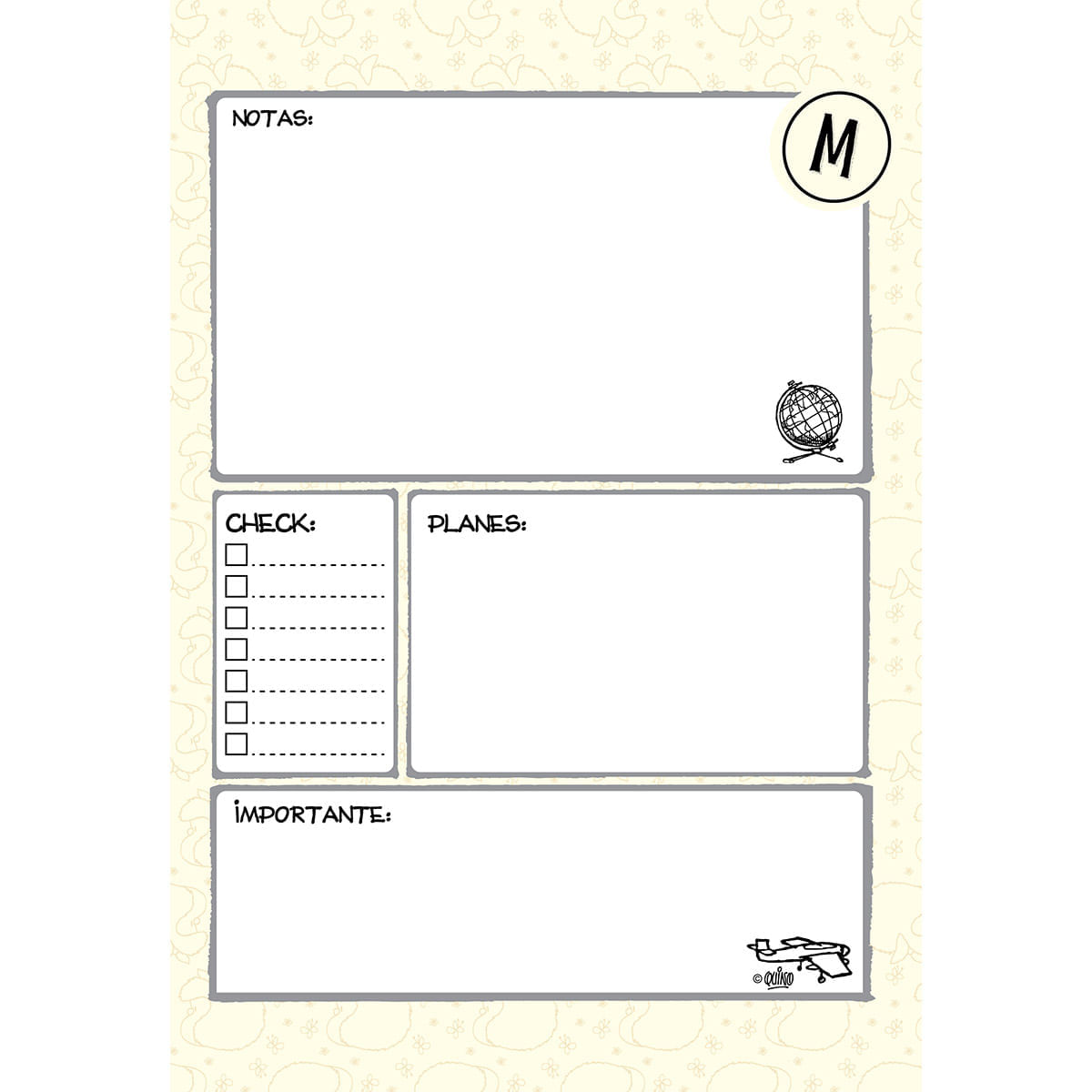 Cuaderno Argollado  Mafalda Multimaterias Mujer Cada Vez img #2