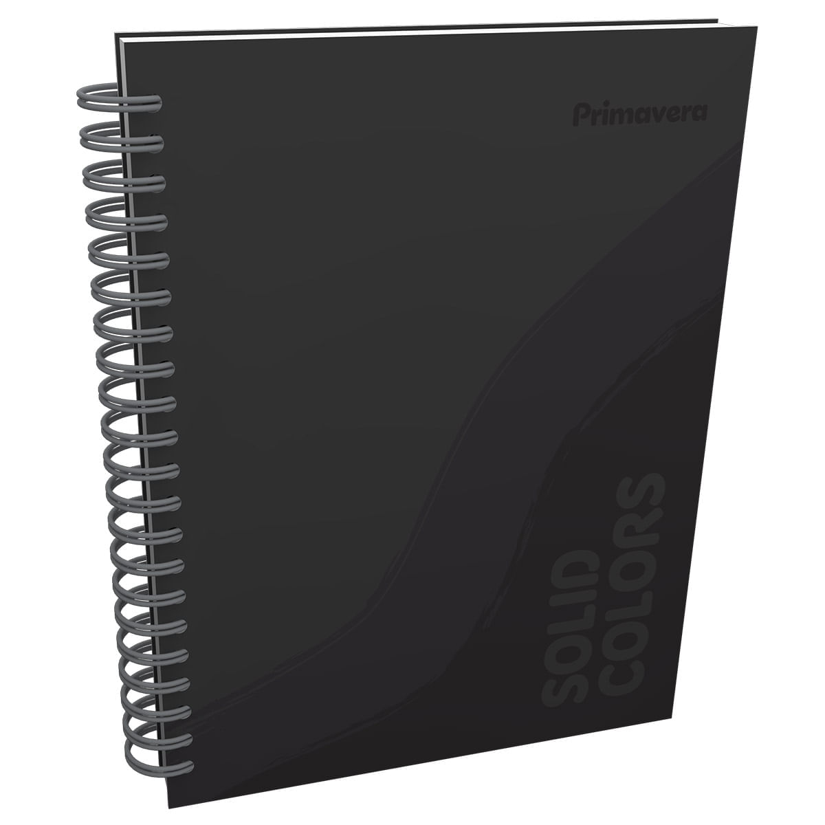 Cuaderno Argollado Multimaterias  Solid Colors Hombre Black img #1