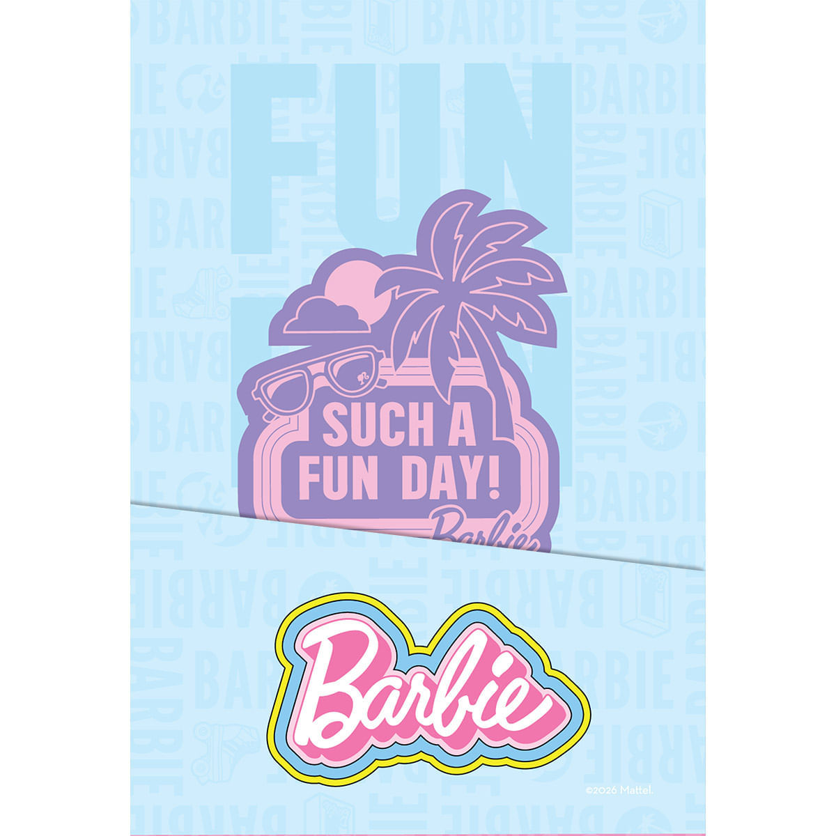 Cuaderno Argollado  Barbie Multimaterias Mujer Time To Shine img #5