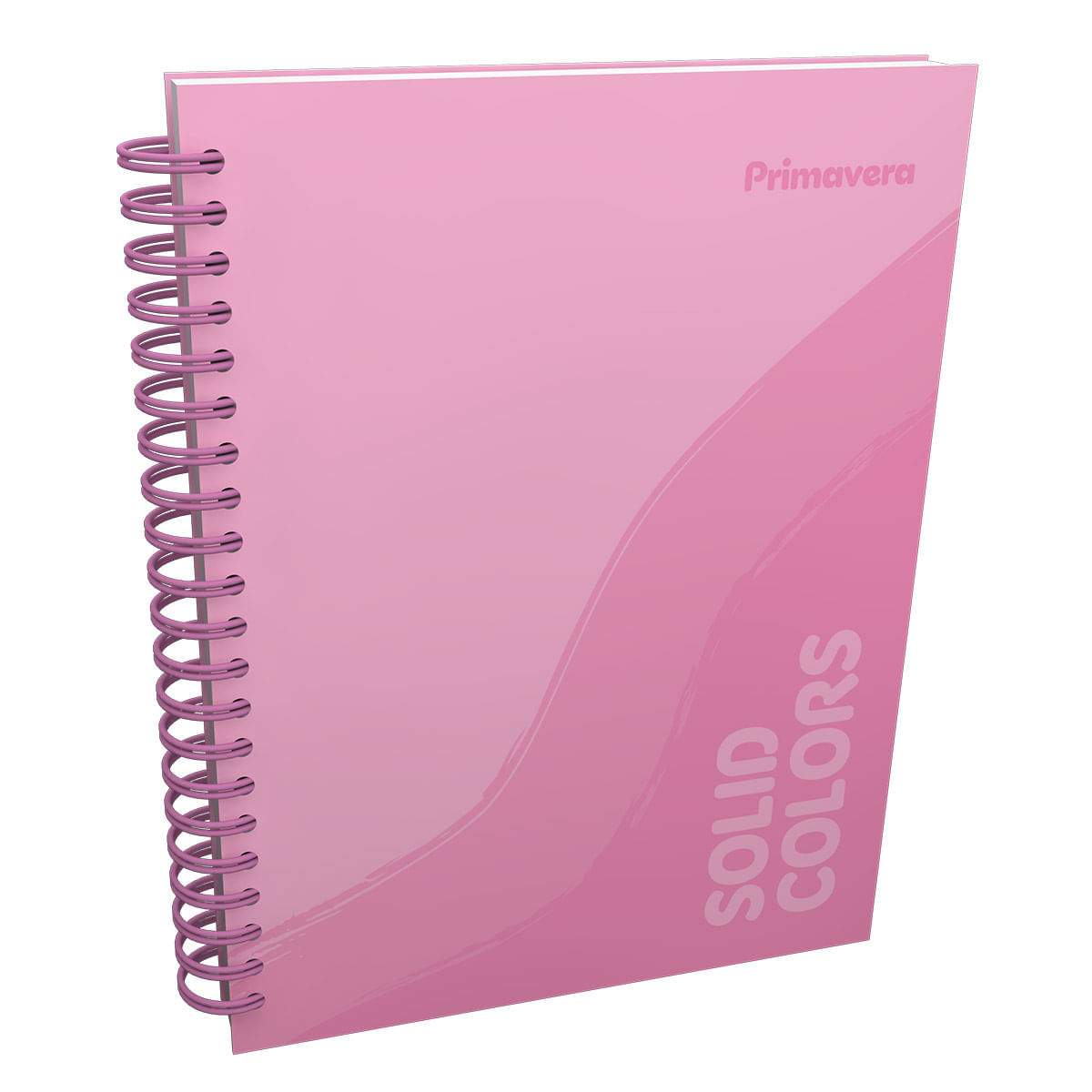 Cuaderno Argollado  Solid Colors Multimaterias Mujer Rosa img #1