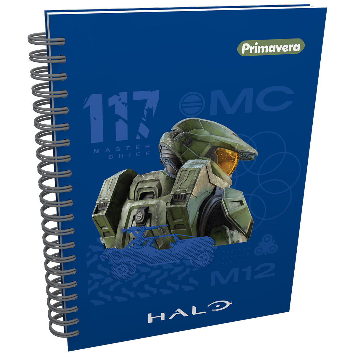 Cuaderno Argollado Multimaterias  Halo Master Chief img #1