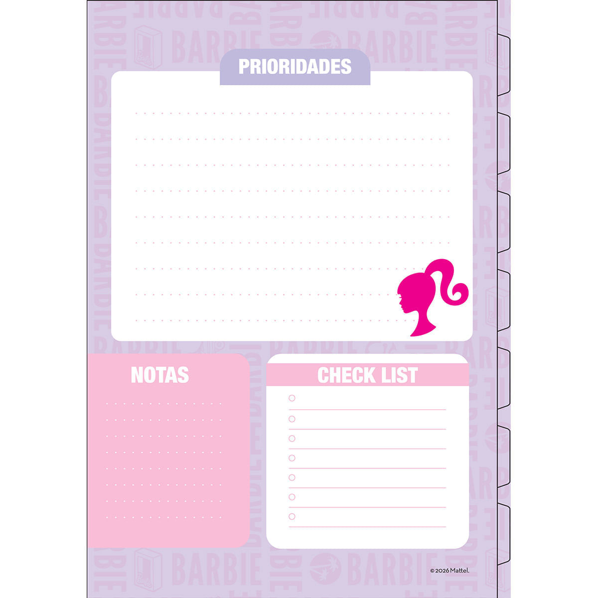 Cuaderno Cosido Multimaterias Pasta Dura Barbie Future is Bright img #6