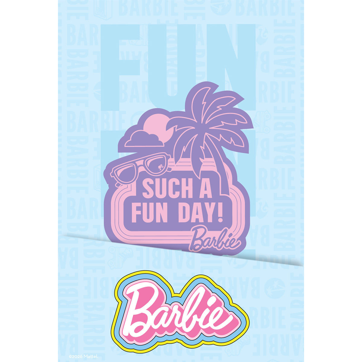 Cuaderno Cosido Multimaterias Pasta Dura Barbie Future is Bright img #3