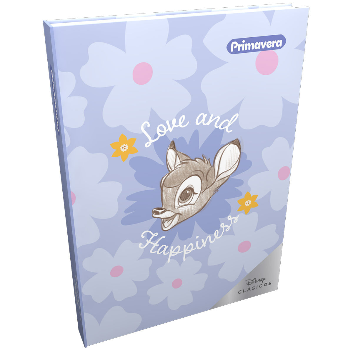 Cuaderno Cosido Multimaterias Pasta Dura Bambi Love and Happiness img #1