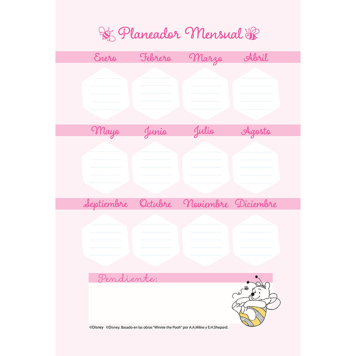 Cuaderno Cosido Multimaterias Pasta Dura Bambi Love and Happiness img #7