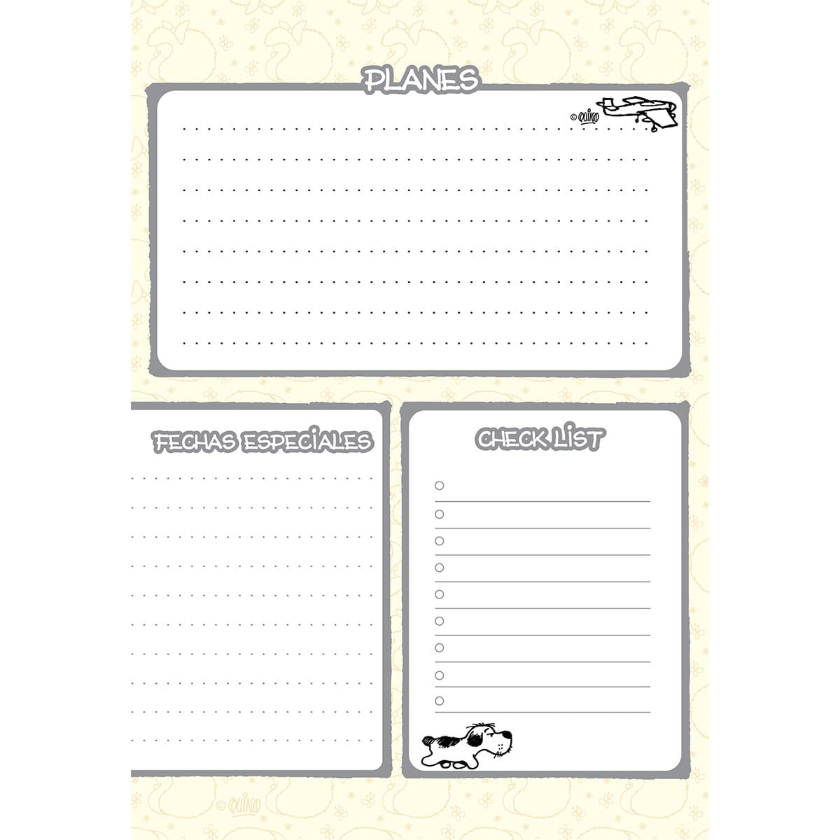 Cuaderno Argollado  Mafalda Multimaterias Mujer Cada Vez img #9