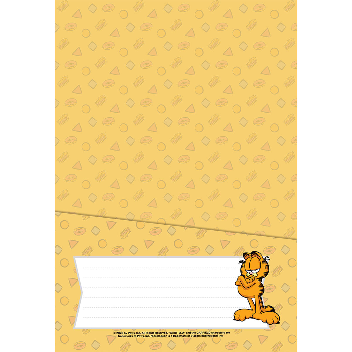 Cuaderno Argollado  Garfield Multimaterias Mujer Cool Cat img #3