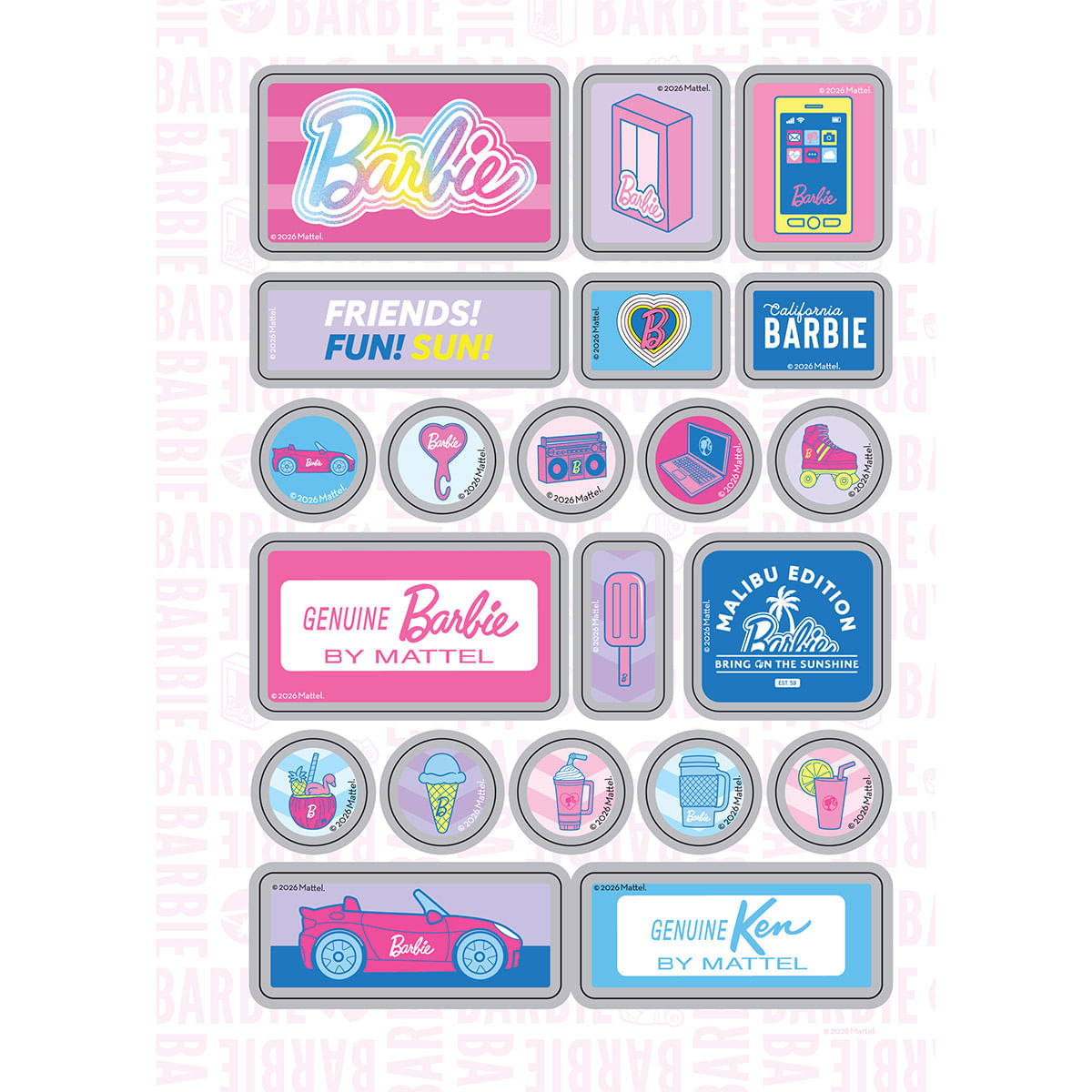 Cuaderno Argollado Pasta Dura  Barbie Malibu Beach img #6