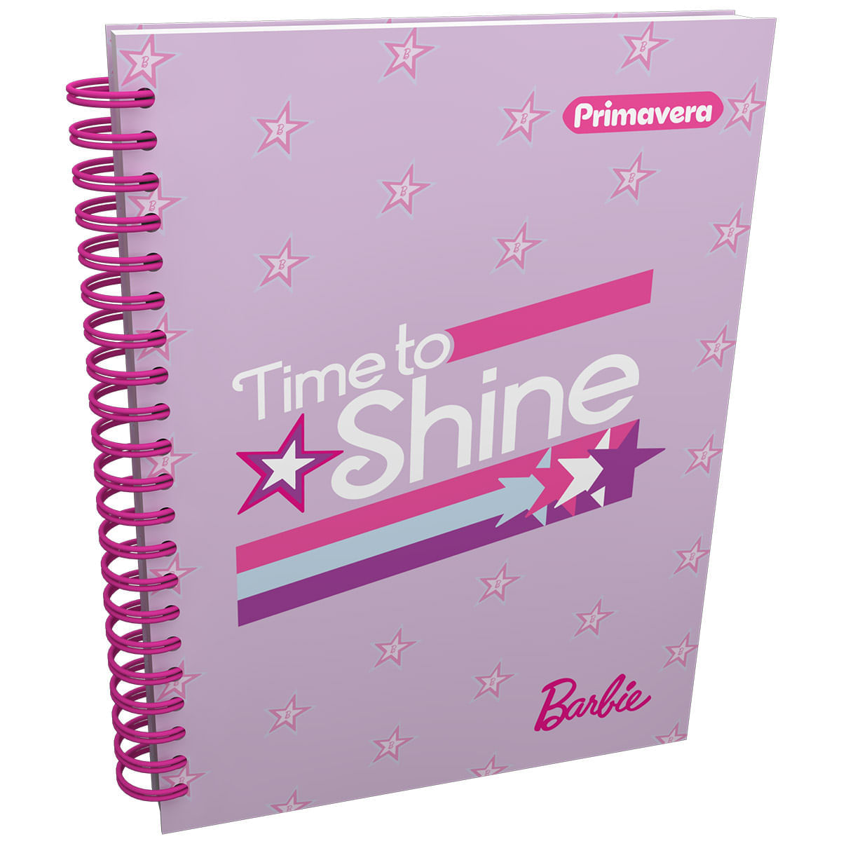 Cuaderno Argollado  Barbie Multimaterias Mujer Time To Shine img #1