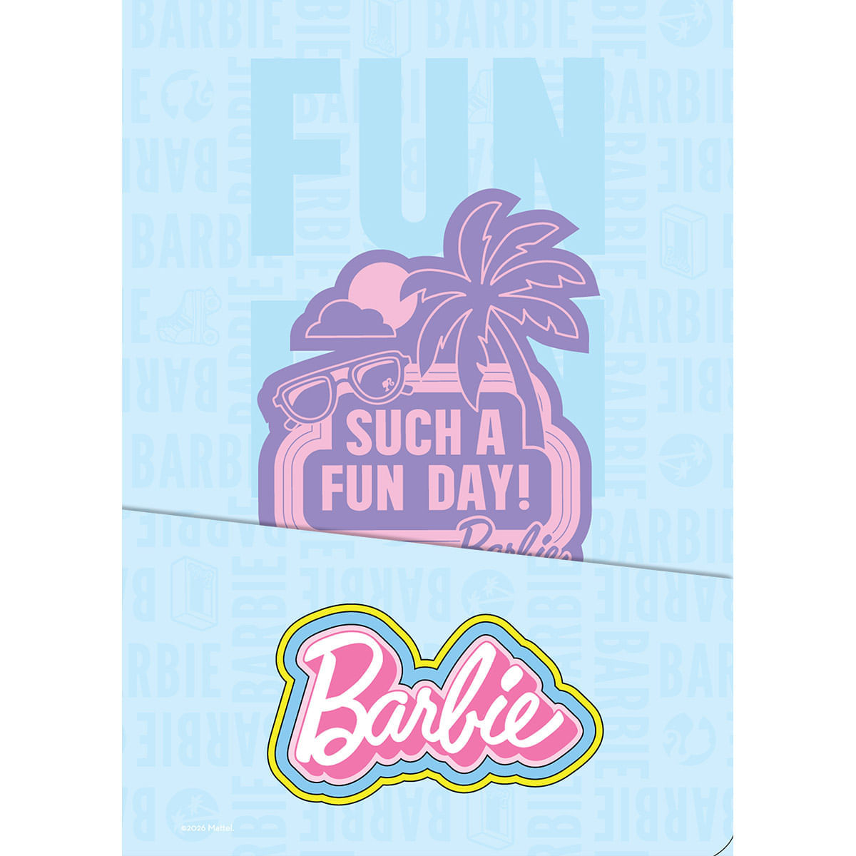 Cuaderno Argollado Pasta Dura  Barbie Malibu Beach img #4