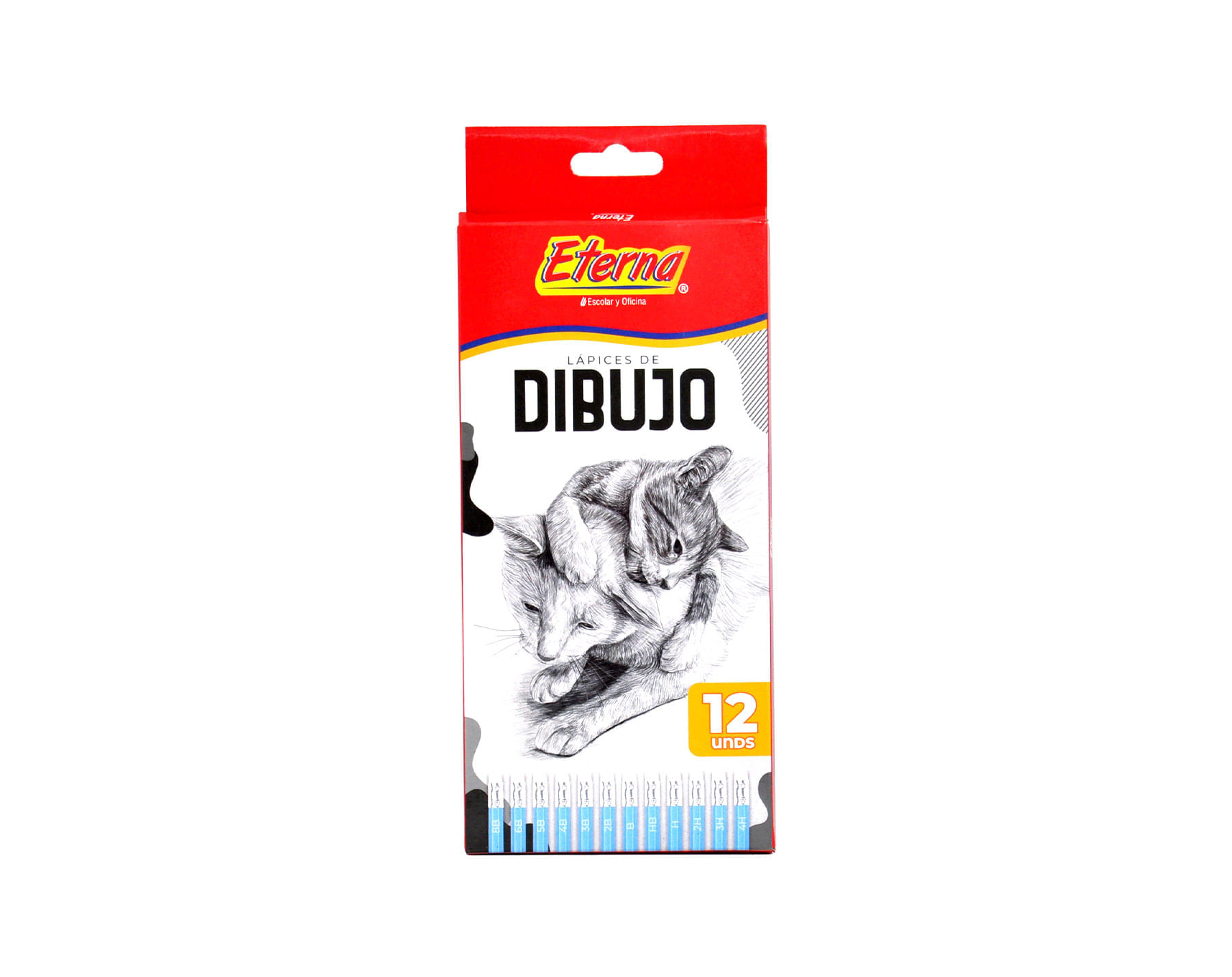 Caja de Lápices Para  Dibujo Eterna img #1