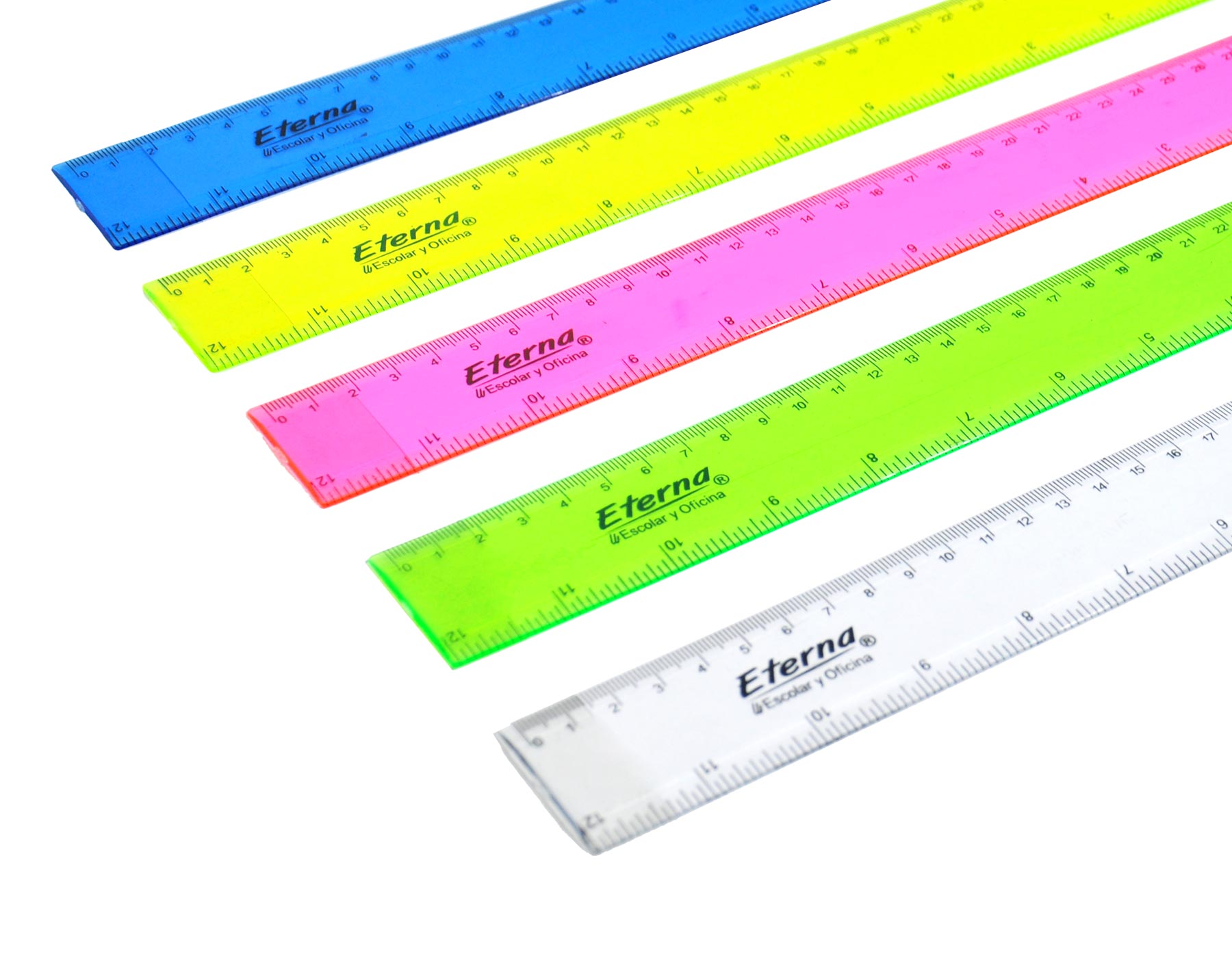 Regla  Rígida Traslucida X 30 CM Eterna img #3