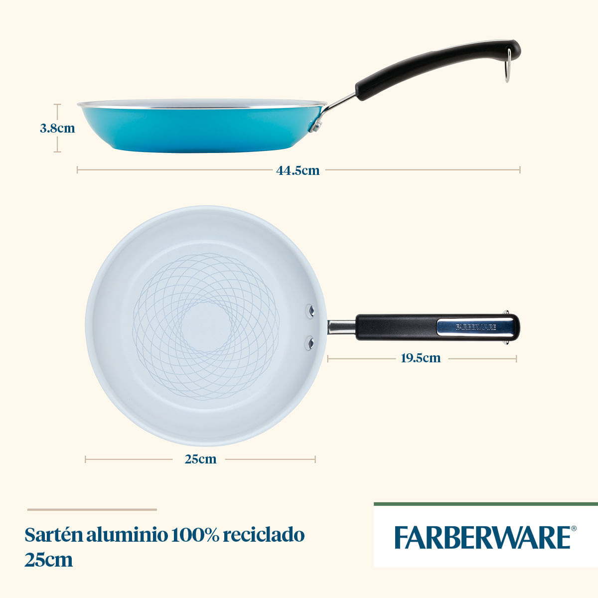 Sartén antiadherente Cerámico Farberware img #6