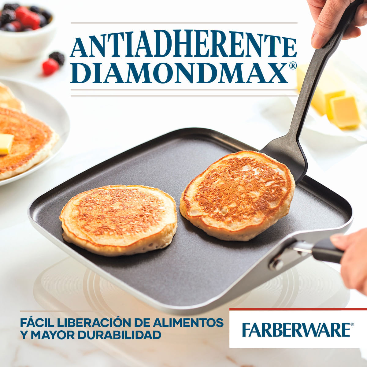 Plancha 28cm, antiad. DiamondMax® Cookstart Farberware img #4