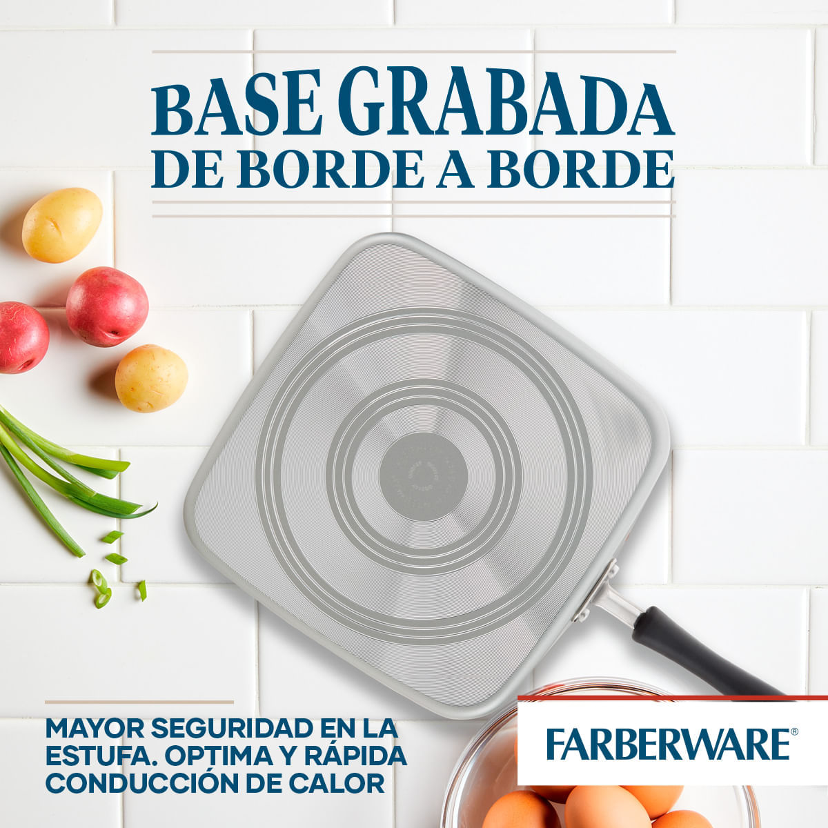 Plancha 28cm, antiad. DiamondMax® Cookstart Farberware img #5