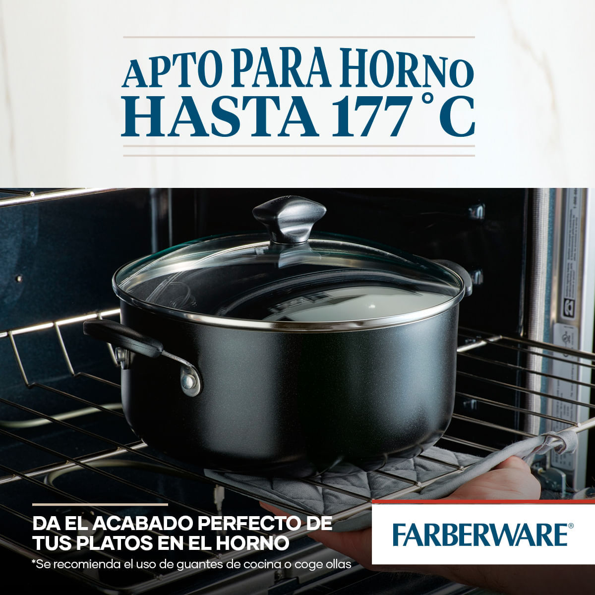 Set sartenes 21cm y 25cm. Antiad. DiamondMax® gris pewter Cookstart Farberware img #6