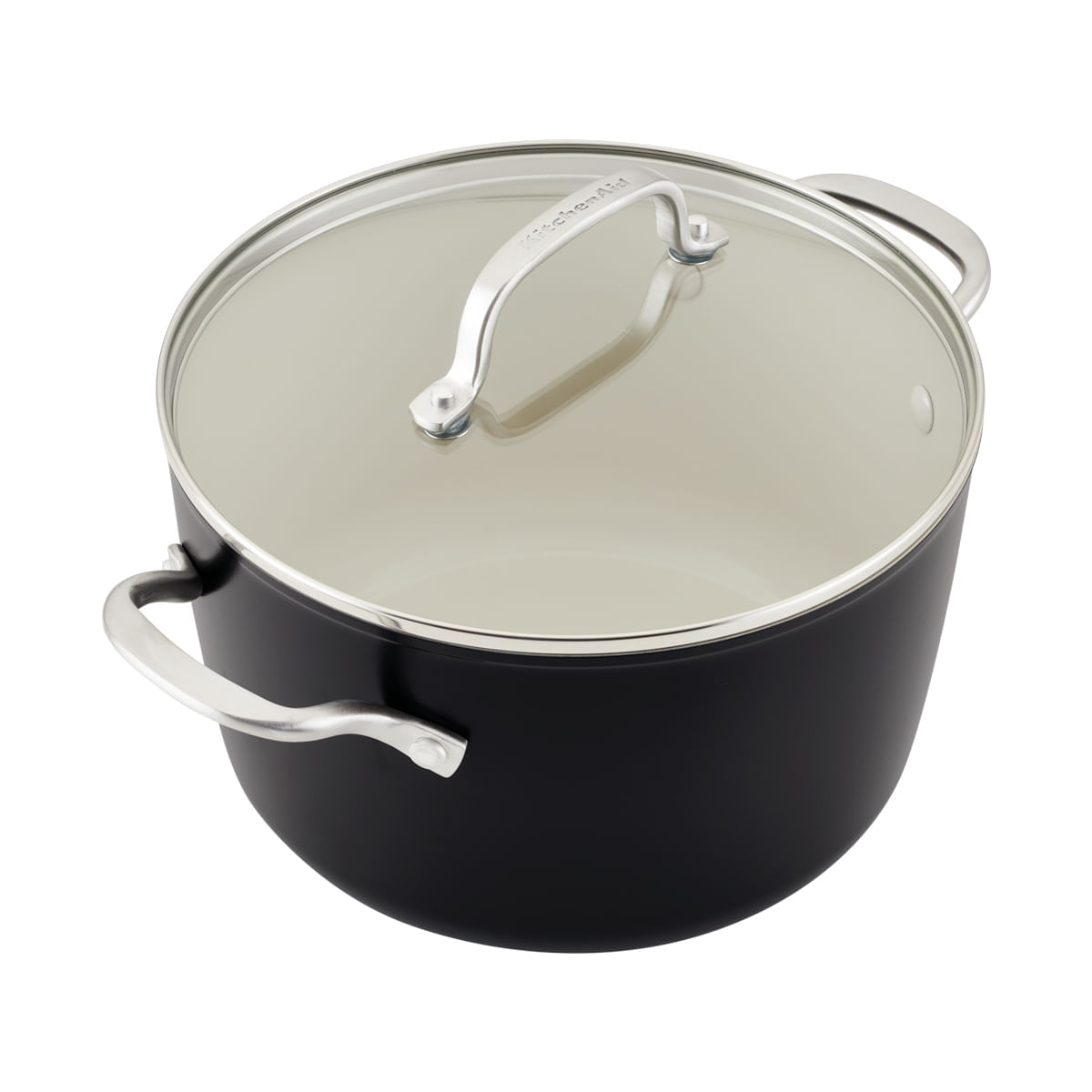 Juego de Ollas 10pzs, antiadherente cerámico, aluminio anodizado. Negro img #2