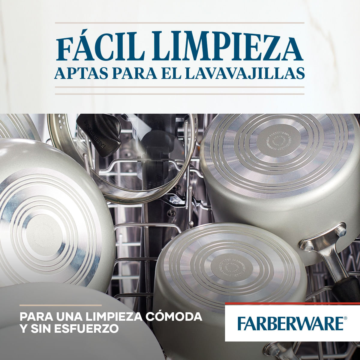 Set sartenes 21cm y 25cm. Antiad. DiamondMax® Cookstart Farberware. img #6