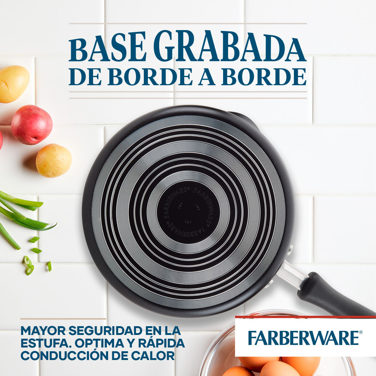 Sartén 31 cm con tapa, antiad. DiamondMax® Farberware img #5