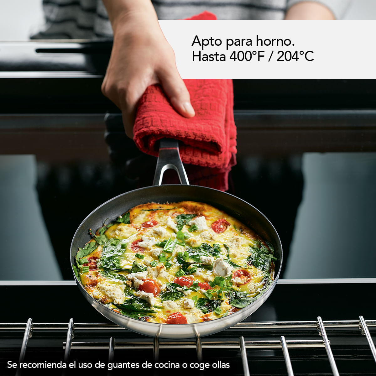 Set sartenes 24cm y 30cm. Acero inoxidable, placa de inducción, KitchenAid. img #11