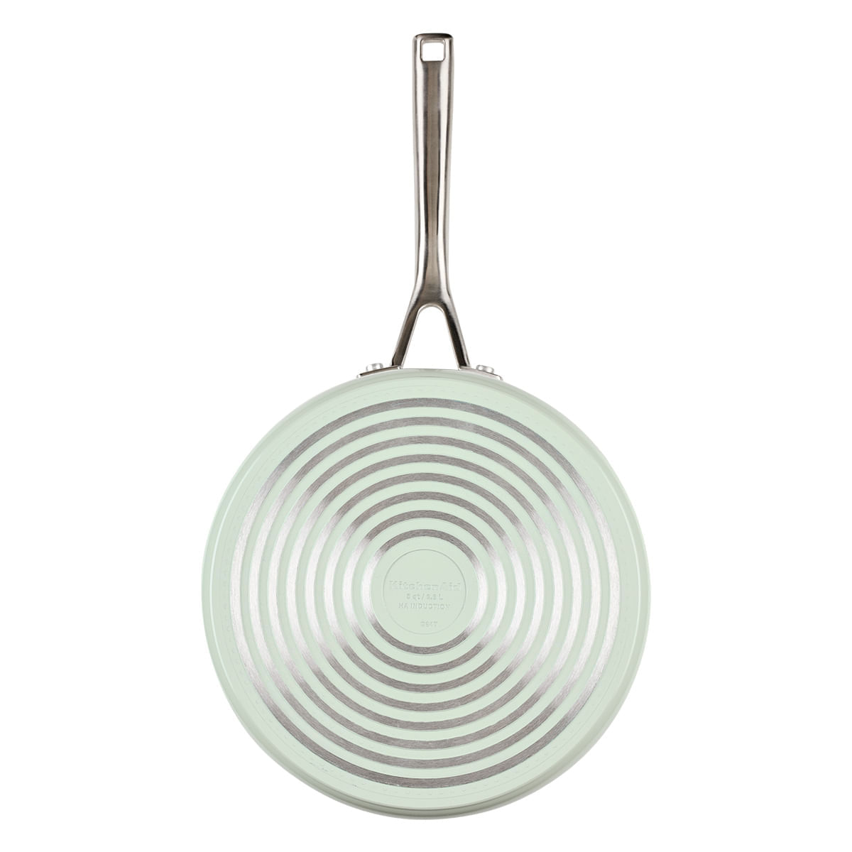 Juego de Ollas 10 pzs, Anodizado Duro, Antiadh cerámico. Inducción. color Pistachio, KitchenAid img #2