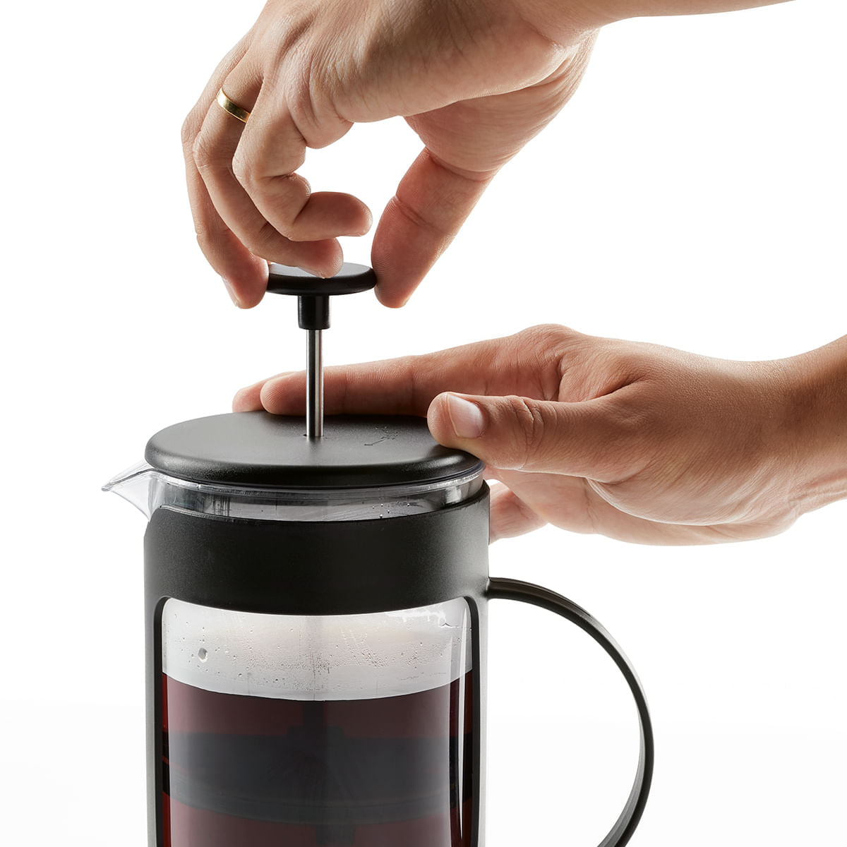 Prensa Francesa 40 onzas/ 9 tazas/ 1.1L, en plástico Tritan™ con filtro Lock and Toss. BonJour. img #7